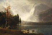 Albert Bierstadt Estes Park oil on canvas